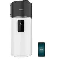 Cecotec Therme à aérothermie de 80 litres, chauffe-eau aérothermique 80 Water Connected. Énergie durable, faible consommation