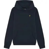Lyle & Scott Sweat à Capuche - Brosser en arrière - Dark Marine - - 10-11 ans (140-146) - Sweat à Capuche