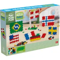 Plus plus Kit découverte Drapeaux du monde 700 pièces