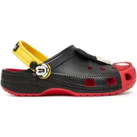 Crocs Chaussures ouvertes 'Mickey Mouse Classic' jaune / rouge / noir / blanc