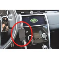 Land Rover 855596 Support Land Rover Disc. Sport 20-, Support pour smartphone, Noir
