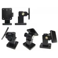 Brodit Support de base pour surfaces horizontales, réglable à 360, Support pour smartphone, Noir
