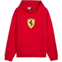 Puma Pull-over de sport jaune / rouge feu