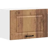 vidaXL Armoire suspendue de cuisine Kalmar imitation vieux bois Matériau dérivé du bois