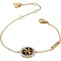 GUESS Bracelet or / noir