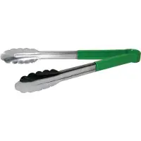 Vogue Pince de Service Code Couleur 290 mm - 7 Coloris - - Vert - Acier inoxydable 300