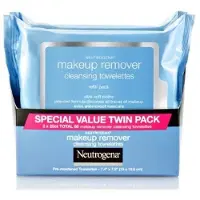 Neutrogena Lingettes Démaquillantes Et Nettoyantes Ultradouces, 2 Sachets, 25 Lingettes Compostables D'origine Végétale Chacun