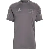 Adidas T-Shirt fonctionnel 'Audi Formula One Team Driver' gris / taupe