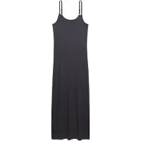 Superdry Maxi Jersey Cami Sleeveless Long Dress Gris S Femme