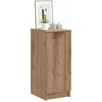 vidaXL Armoire à chaussures chêne artisanal bois d'ingénierie
