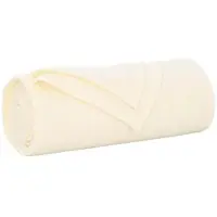 vidaXL Couvertures À Jeter 24 Pcs Crème 240 X 220 Cm Toison