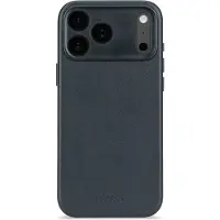 Decoded Coque en cuir MagSafe pour Apple iPhone 17 Pro Max - Navy Shadow