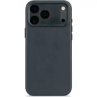 Decoded Coque en cuir MagSafe pour Apple iPhone 17 Pro - Navy Shadow