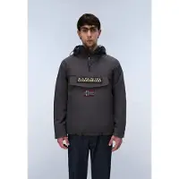 Napapijri Veste mi-saison 'Rainforest' beige / gris foncé / rouge foncé / noir