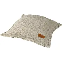 Town & Country Housse de Coussin Town&Country Carolina Beige Sand Coton (50 x 50 cm)