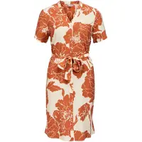 Object Robe-chemise 'OBJJacira' mastic / homard