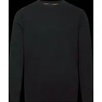 BOSS Pull en maille de coton à logo brodé