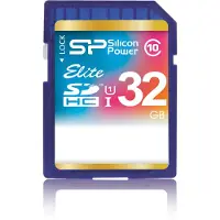 Silicon Power Elite - Carte mémoire flash - 32 Go - Class 10 - SDHC UHS-I