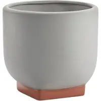 Serax Rosamar Pot de Fleurs Grey|Orange | 03