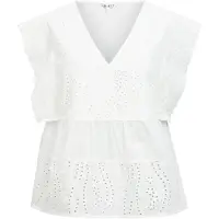 Object En Broderie Anglaise Top