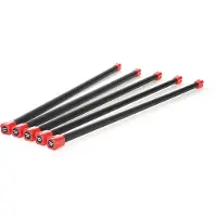 Gymstick Barre d'aérobic 10 kg, noire 10 kg, noire 10 kg