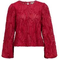 Object Chemisier 'OBJLucie' rouge