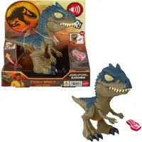 Mattel Jurassic World : Chomp Chomp-Allosaurus Mega Roar-Dinosaur Figure HVB45