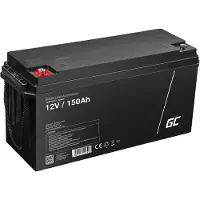 Green Cell Batterie AGM VRLA 12V 150Ah sans entretien pour bateaux et installations photovoltaïques