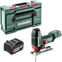Metabo ST 18 L 90 Scie sauteuse sans fil 18 V 90 mm + 1x batterie 4,0 Ah + Metabox - sans chargeur