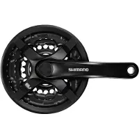 Shimano Tourney Ty501 6-8s Crankset Noir 170 mm / 42/34/24t