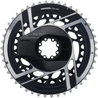 Sram Red E1 Axs Dm Chainring With Power Meter Noir,Argenté 46/33t