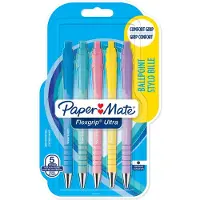 Papermate Stylo à bille Flexgrip Ultra Pastel. M p. (5x)