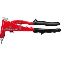 Gesipa Appareil portatif pour écrous à rivets aveugles GBM 10, Plage de travail : M5, Long. totale 260 mm