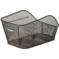Basil Panier à vélo pour l'arrière Basic Icon M 40 x 33 x 25 cm - Noir