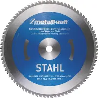 MetallKraft Lame de scie circulaire en métal lame de scie en acier-Ø 355 mm largeur 2,4 mm alésage HM-Ø 25,4 mm