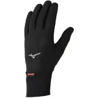 Mizuno Bt Mid Weight Fleece Gloves Noir S
