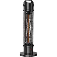 Alpina Chauffage radiant, 800 W, noir, In/Outdoor