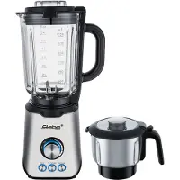 Steba MX 4 PLUS - Mixeur sur socle - 1.75 litre - 1.2 kW - inox/noir