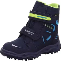 Superfit Bottes 'Husky' bleu / vert fluo
