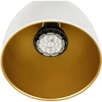 SLV Lampe sur rail monophasée Para Cone blanc