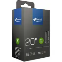 Schwalbe Chambre à air - - 500 / 20x1 3/8 - Schrader 40 mm - Caoutchouc - Fiabilité extrême