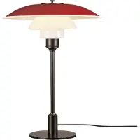 Louis Poulsen Lampe de table PH 3½-2½ rouge
