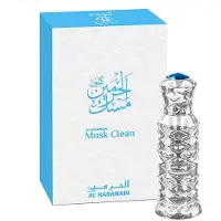 Al Haramain Musk Clean Huile parfumée unisexe 12 ml