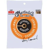 Martin Cordes de guitare acoustiques Authentic, noyau flexible Tommy's Choice MA540FX 92/8, bronze phosphoreux l ger