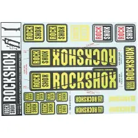 RockShox Autocollants 30/35 Mm
