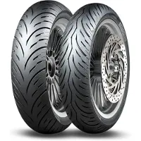 Dunlop Scootsmart 2 58s TL, pneu pour trottinette, couleur argent, dimensions 120/80 - 14, couleur argent, dimensions 120/80
