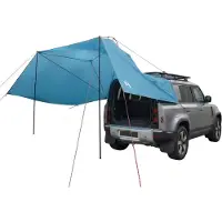 vidaXL Tente de jardin bleue, 350 x 250 cm, en polyester et en acier