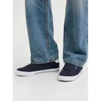Jack & Jones Baskets basses 'JFWJERRY' bleu marine / blanc