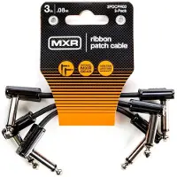 Mxr 3PDCPR03 Ribbon Patch Cable 3 Pack 8 cm Angle - Angle Câble de patch
