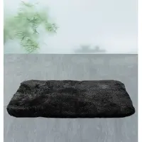 Spirella Tapis de bain - Fino - Noir - 60X90 cm
